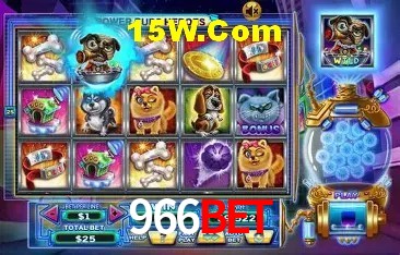 Interface moderna da plataforma 966Bet